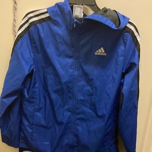 Adidas Track suit w hoodie
